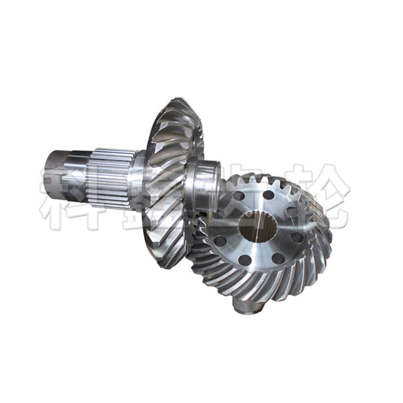 Armored vehicle spiral bevel gear
