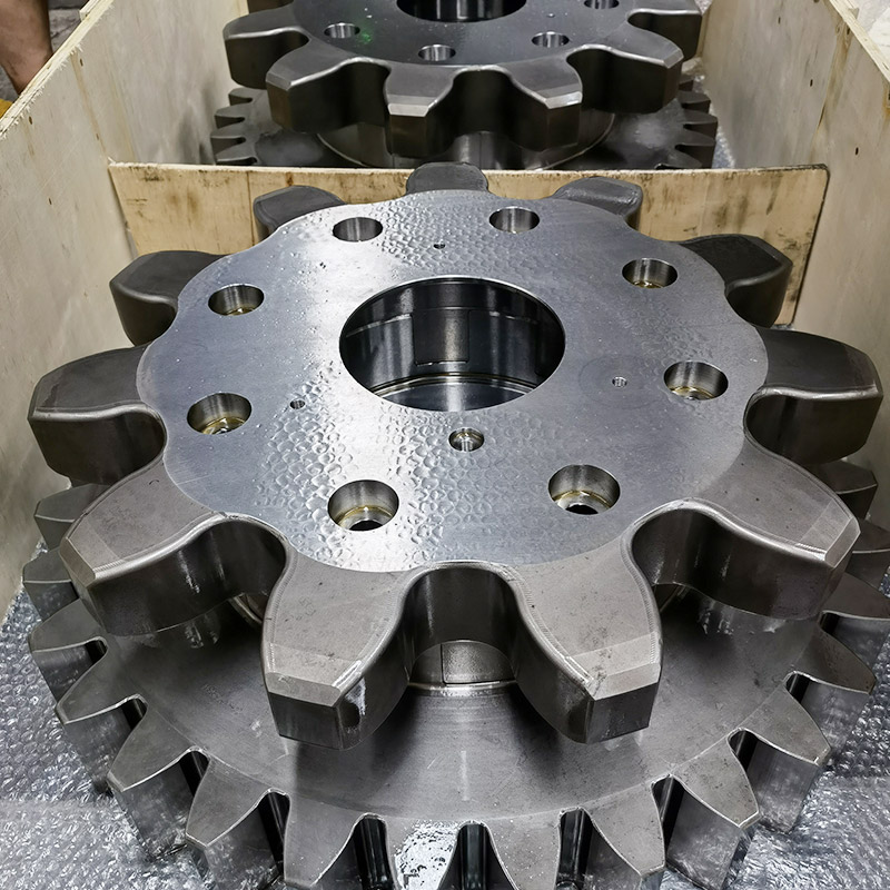Coal mine reducer gear wheel assembly